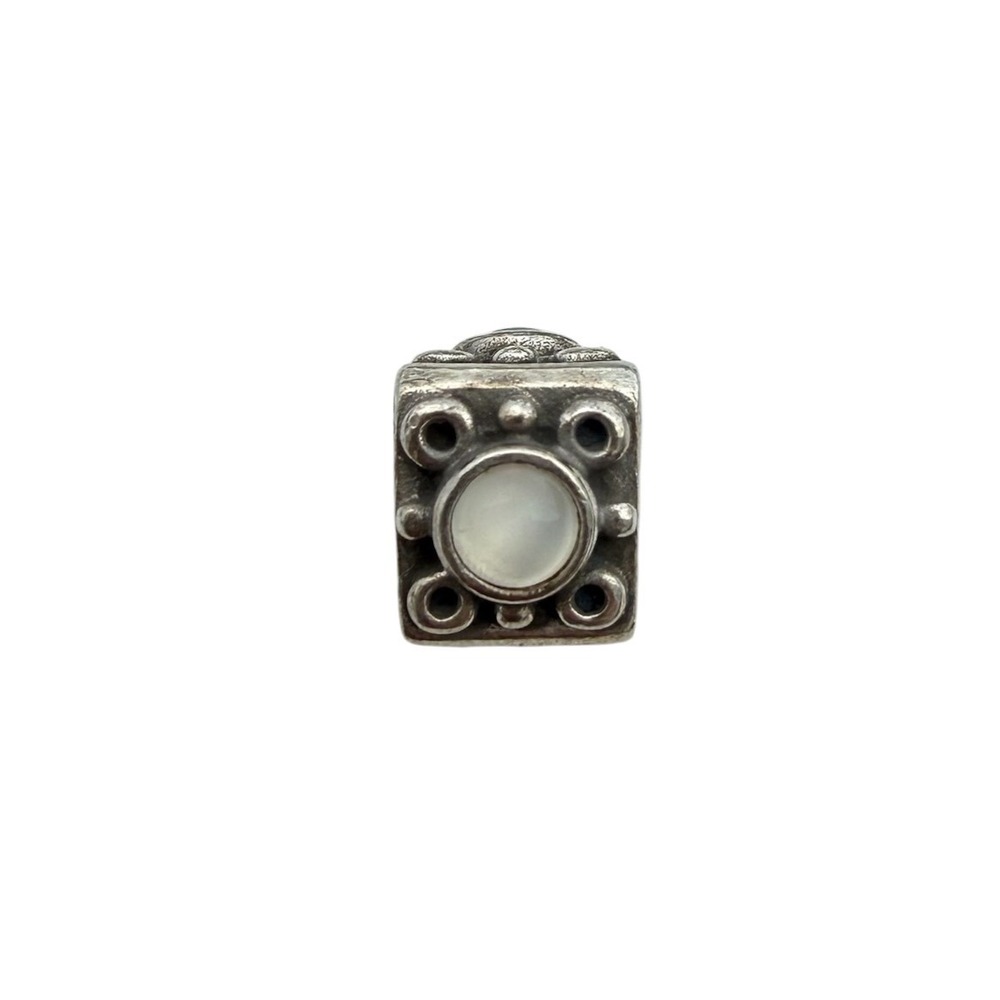 Pandora Charm Womens OS Silver Mother of Pearl Triangle 925 ALE 790382